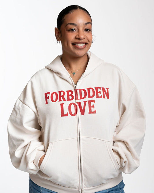 Secret Admirer Zip up Cream