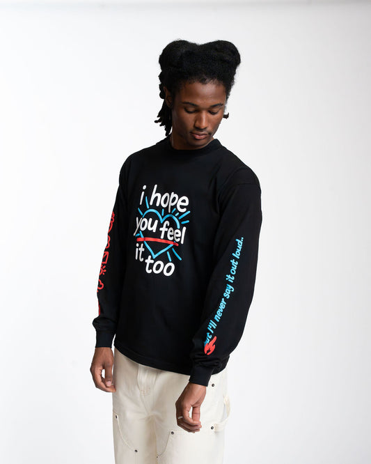 i hope you feel it too long sleeve tee